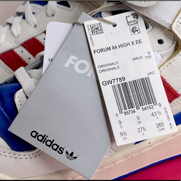 Adidas Eric Emanuel x Forum 84 x ‘Midnight Madness’ Size 9.5 New in Box - Picture 5 of 13